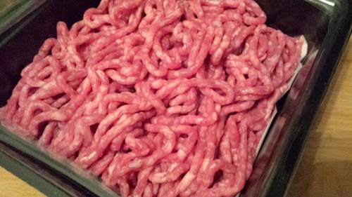 Kjøttdeig av rødt kjøtt